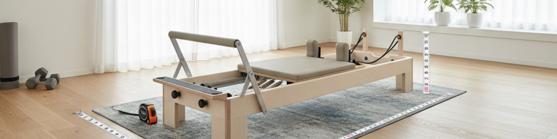 Reformer Pilates : combien de place faut-il chez soi ? (guide complet + astuces appartement)