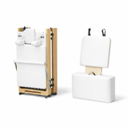 Machine Reformer Pilates Pliable blanc accesoires