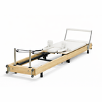 Machine Reformer Pilates Pliable blanc déplié 