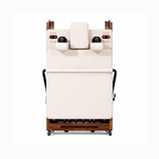 Reformer Pilate Pliables "Signature" blanc plié