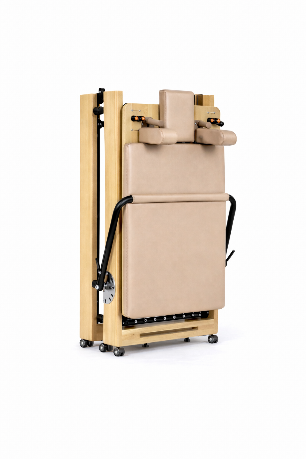 Reformer_Pilates_Pliable_Pilates_At_Home_beige plié