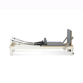 Reformer Pilates Studio Aluminium gris