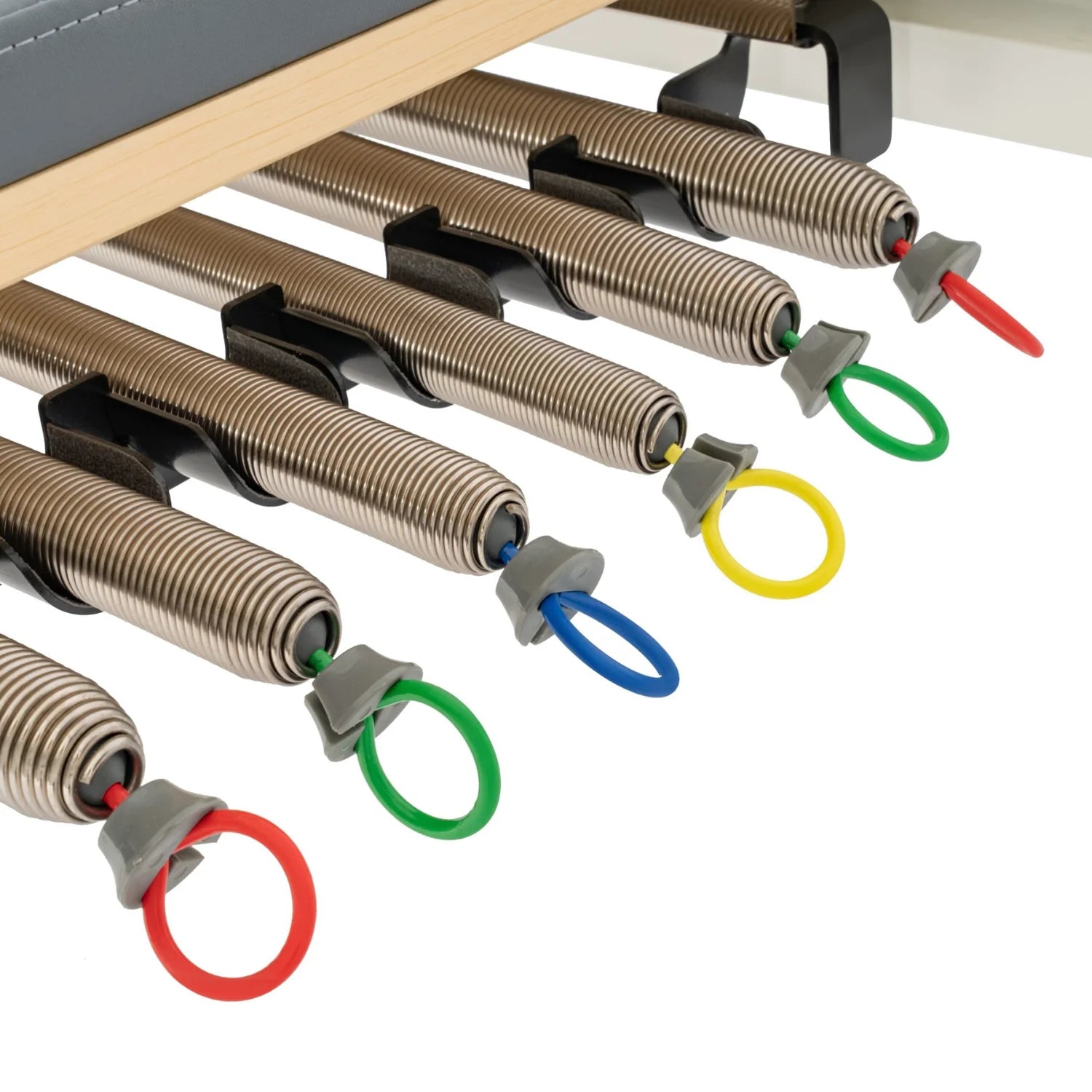 Reformer Pilates Studio Aluminium gris ressort