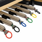 Reformer Pilates Studio Aluminium noir ressort