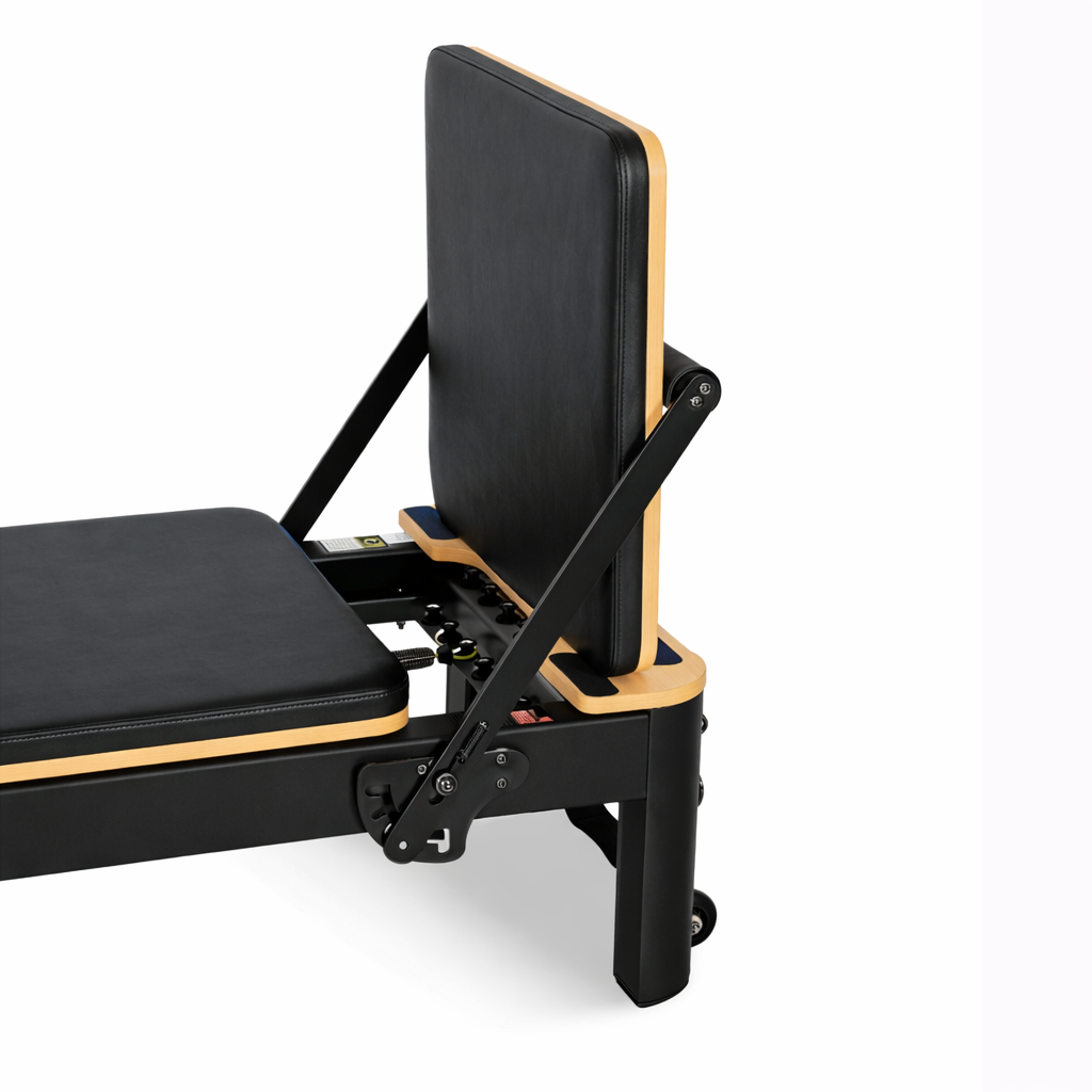 Reformer Pilates Studio Aluminium noir