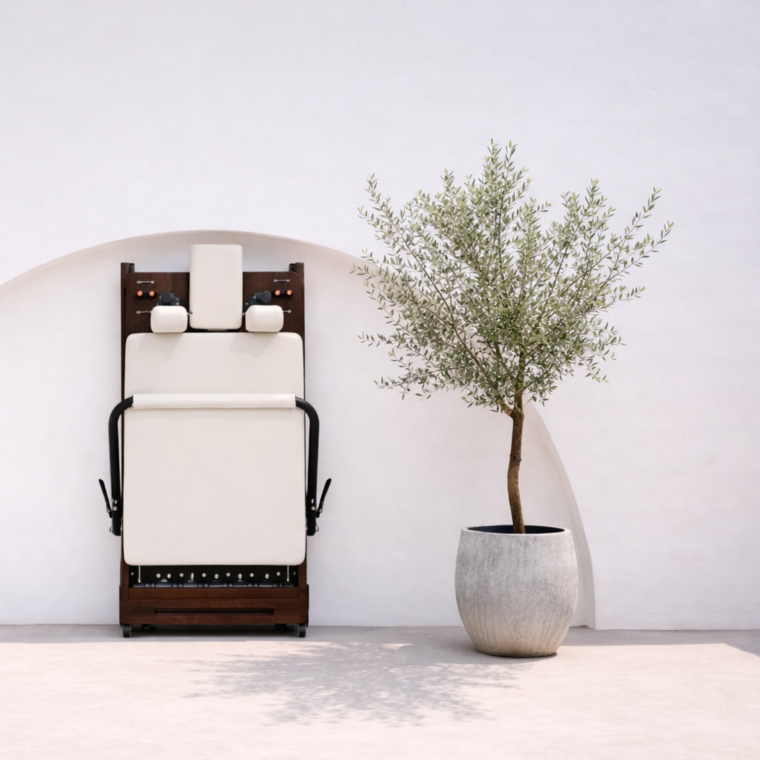 Reformer Pliable Signature Blanc Pilates At Home