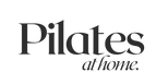 Logo Pilates At Home noir fond transparent