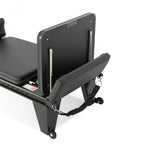 Jump board et plateforme de saut reformer Pilates Studio Pro cadre aluminium noir - Pilates At Home