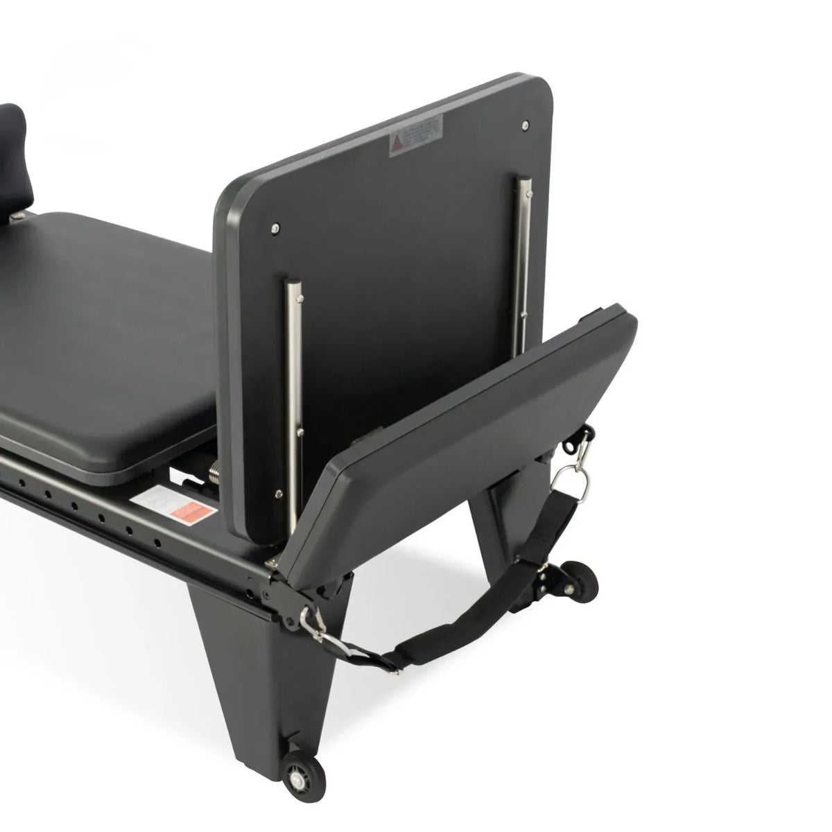 Jump board et plateforme de saut reformer Pilates Studio Pro cadre aluminium noir - Pilates At Home